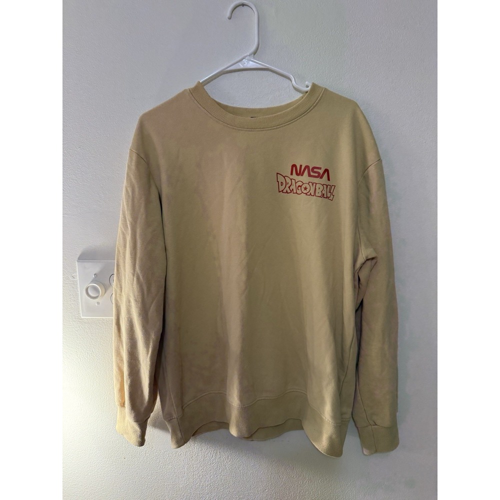 Dragon Ball Z NASA‎ Crewneck Sweatshirt Size XL